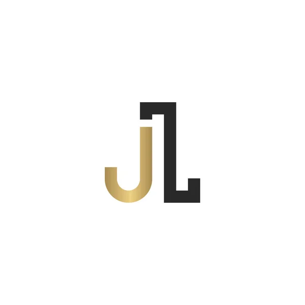 Abstract Initial Monogram Letter Alphabet Logo Design — 스톡 벡터