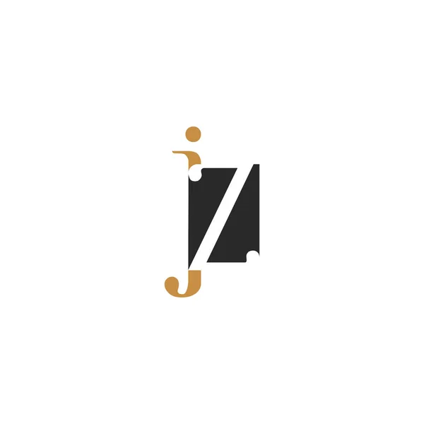Abstract Initial Monogram Letter Alphabet Logo Design — Stock vektor