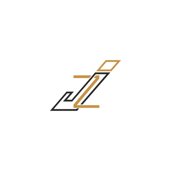 Alphabet Letters Initials Monogram Logo — Image vectorielle