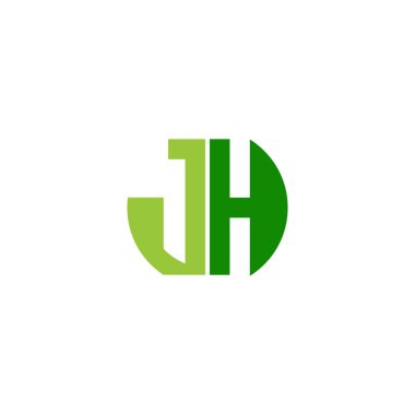 Alfabe Baş harfleri JH, HJ, J ve H logosu