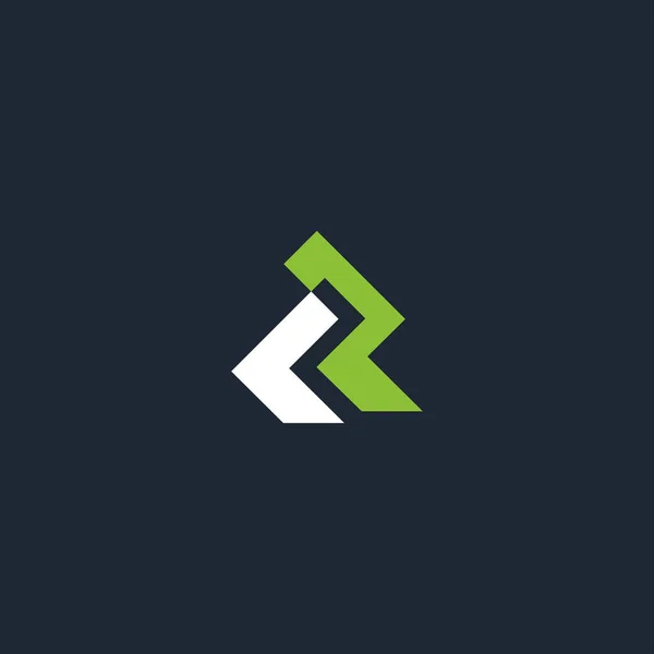 Logo Delle Iniziali Alfabetiche — Vettoriale Stock
