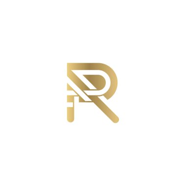 R veya RR logosu ve simge tasarımı