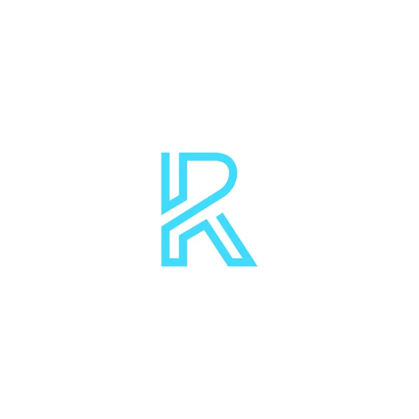 Alfabetet Bokstäver Monogram Ikon Logotyp — Stock vektor