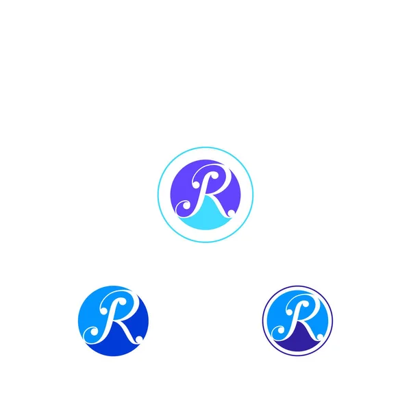 Rr字母标识符图标 — 图库矢量图片