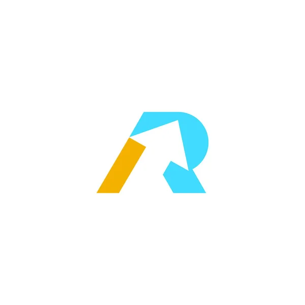 Lettres Alphabétiques Monogramme Icône Logo — Image vectorielle