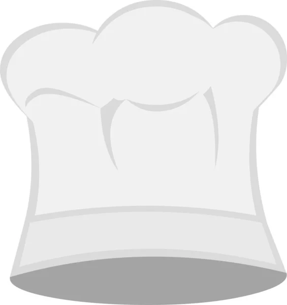 Illustrazione Vettoriale Cappello Chef — Vettoriale Stock