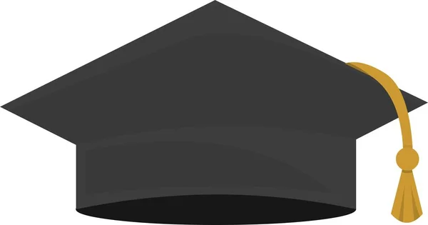 Vector Illustration Graduation Hat — Stockvektor