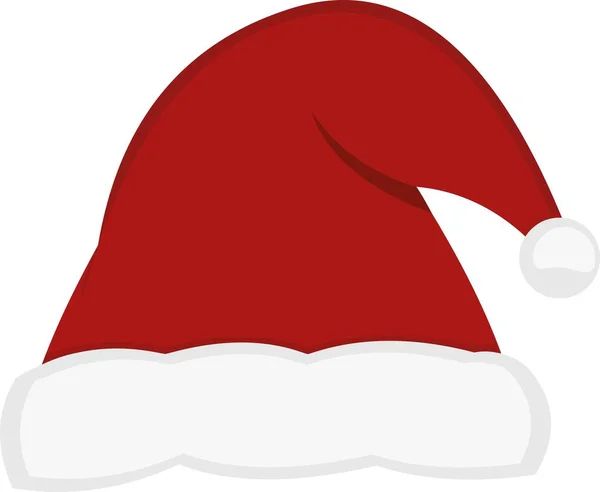 Ilustración Vectorial Sombrero Navidad — Vector de stock