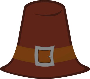 Şükran Günü şapkasının vektör çizimi