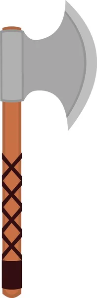バイキング斧のベクトル図 — ストックベクタ