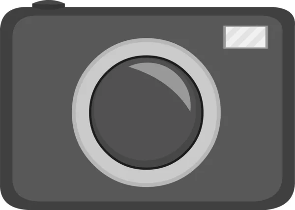 Vektor Illustration Fotokamera – Stock-vektor