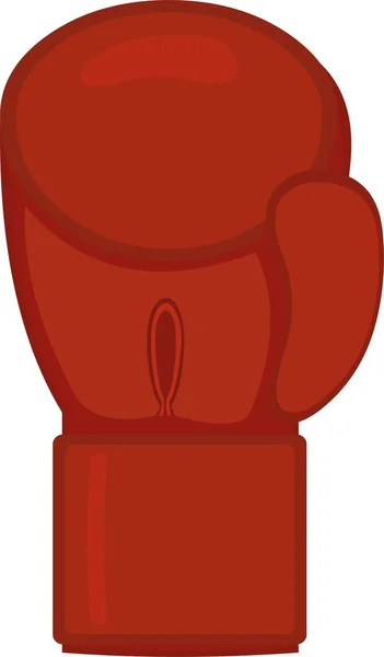 Векторна Ілюстрація Червоної Боксерської Рукавички — стоковий вектор