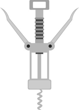 Tirbuşonun vektör çizimi