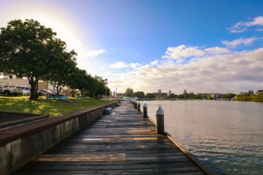 Sabahın erken saatlerinde Forster-Tuncurry NSW Avustralya 'da