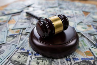 Yargıç tokmağı dolarlara, yargıç tokmağı banknotlara. Yargı yolsuzluğu ve adaleti. Finansal anlaşmazlıkların çözümü. Köpeklerin restorasyonu. İflas.