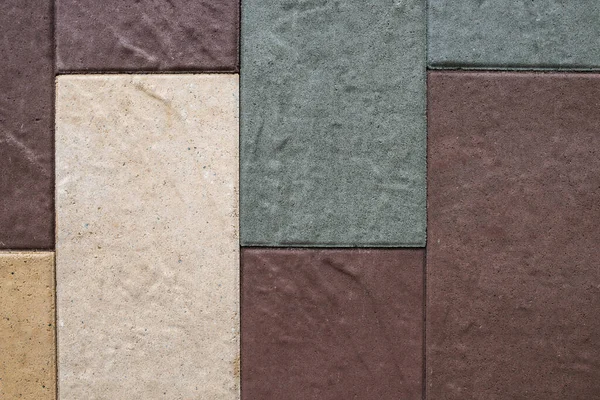 çok renkli döşemeler ya da arka plan olarak kaldırım taşları.