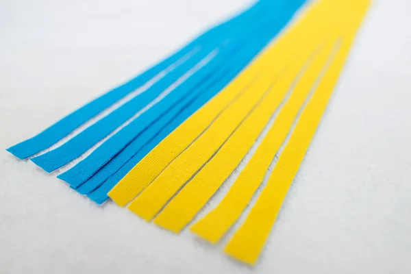 blue-yellow tapes for kinesio taping