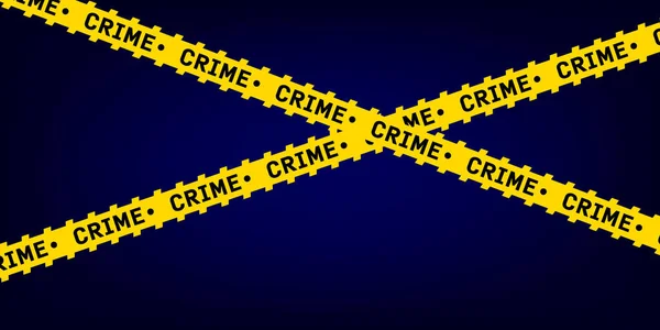 Crime Scene Barrier Line Abstracte Achtergrond Met Kopieerruimte — Stockvector