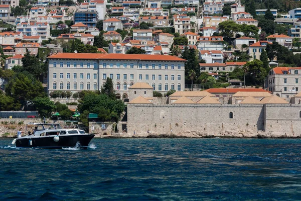 Pohled Staré Památky Dubrovník Staré Město Chorvatsko Jadranské Pobřeží — Stock fotografie