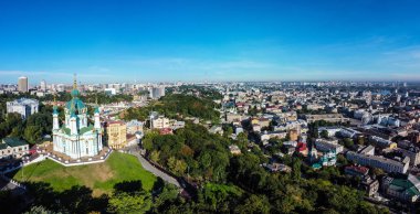 Podil ilçesinde şehir manzarası