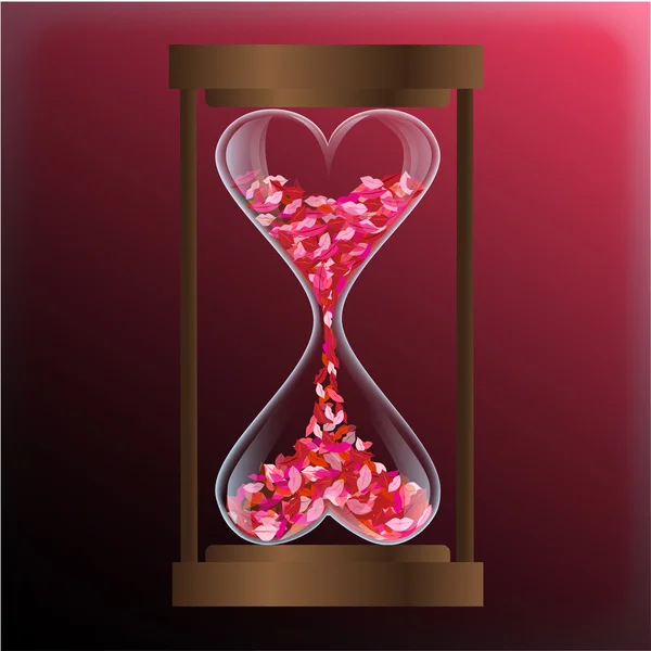 Time of love — Stock Vector