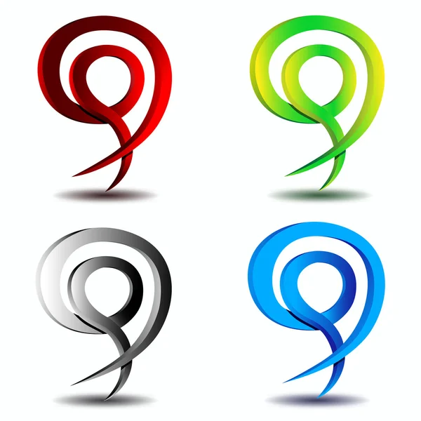 Design elemek céges logó — Stock Fotó
