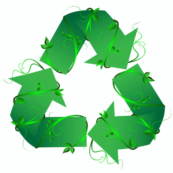 Ecologia Logo — Foto Stock