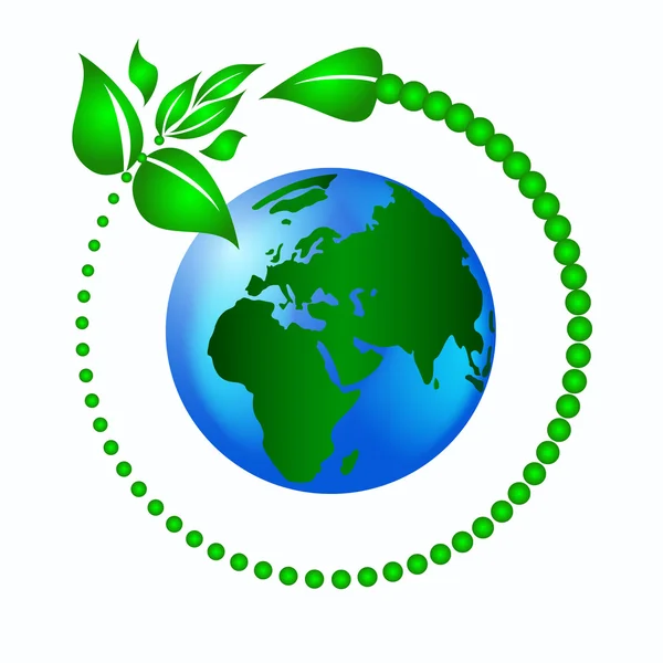 Ekologi-logotypen — Stockfoto