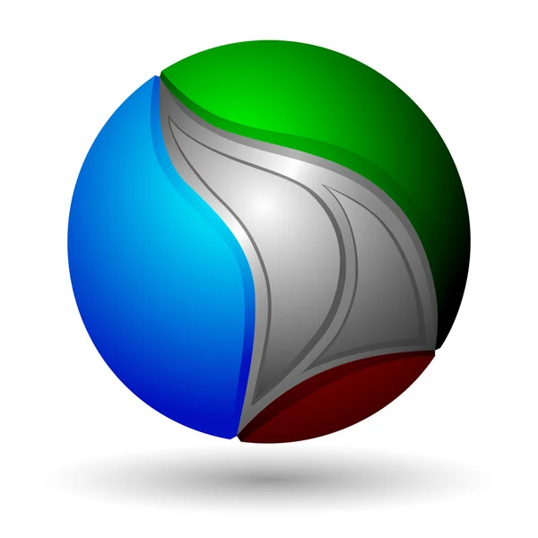 Techno-Logo — Stockvektor