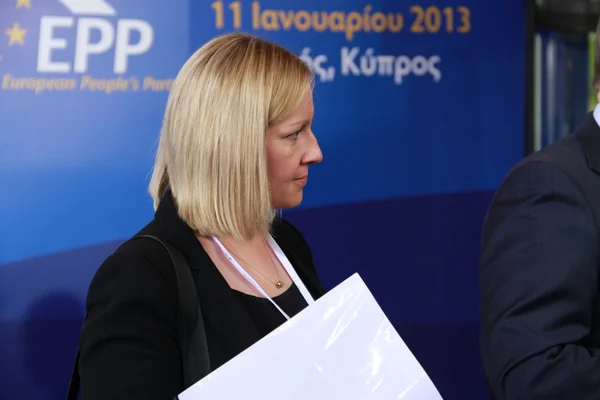 İrlanda Devlet Bakanı lucinda creighton — Stok fotoğraf