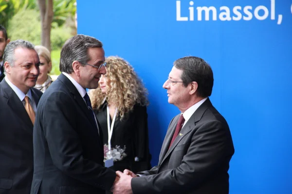 Antonis samaras ve nicos anastasiades
