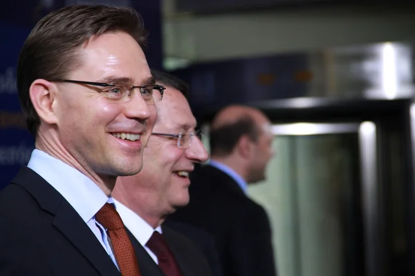 Primo ministro finlandese Jyrki Katainen Immagine Stock