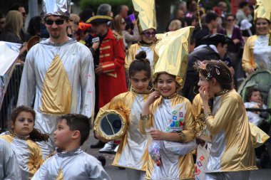 çocuklar. Karnaval Kıbrıs