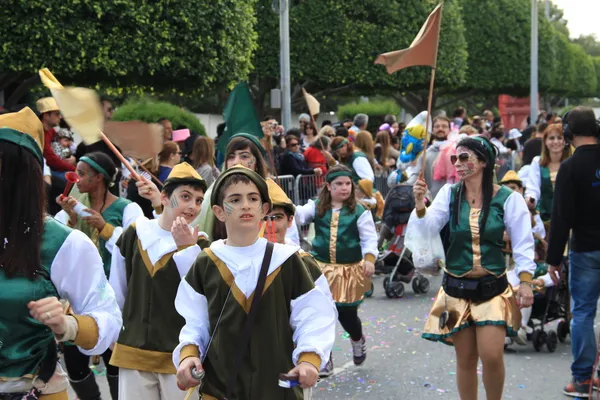 Barn. karneval i Cypern — Stockfoto