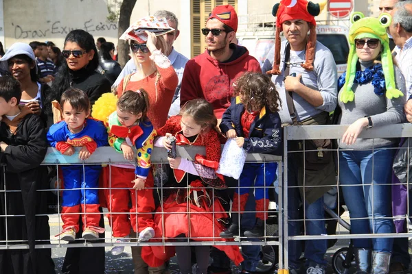 Barn. karneval i Cypern — Stockfoto