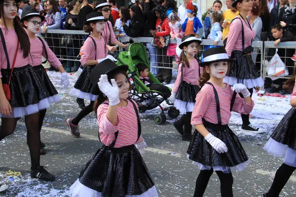 Çocuklar. Karnaval Kıbrıs — Stok fotoğraf