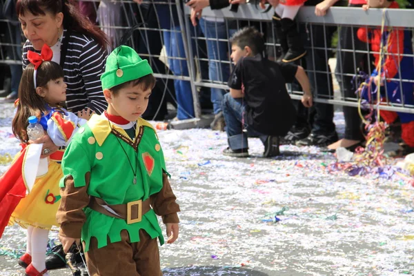 Les enfants. Carnaval à Chypre — Photo