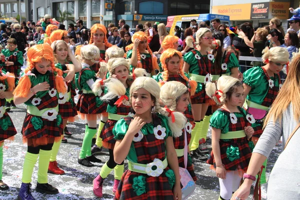 Çocuklar. Karnaval Kıbrıs — Stok fotoğraf
