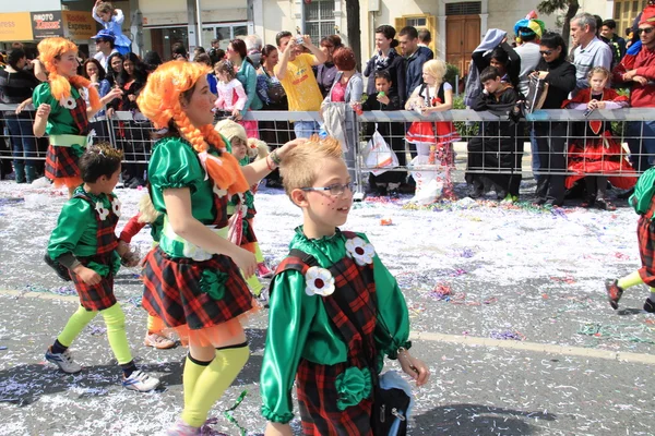 Les enfants. Carnaval à Chypre — Photo