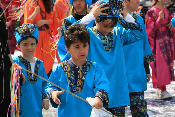 Niños. Carnaval en Chipre — Foto de Stock