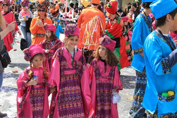 Barn. karneval i Cypern — Stockfoto