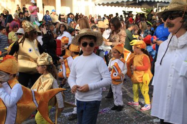 çocuklar. Karnaval Kıbrıs