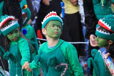 çocuklar. Karnaval Kıbrıs