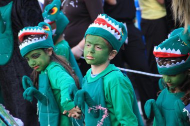 çocuklar. Karnaval Kıbrıs
