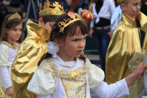 Niños. Carnaval en Chipre . — Foto de Stock