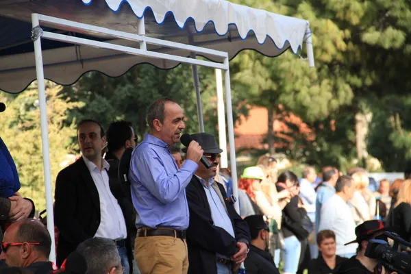 Bürgermeister von Paphos savvas vegas — Stockfoto
