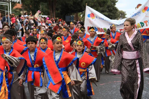 Karneval i Cypern — Stockfoto