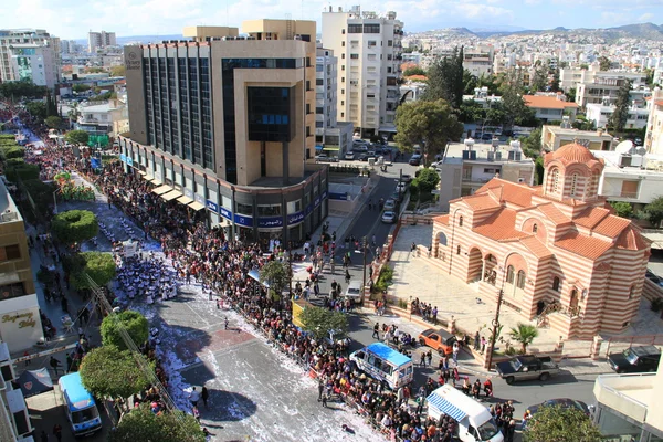 Panorama della città di Limassol Immagini Stock Royalty Free