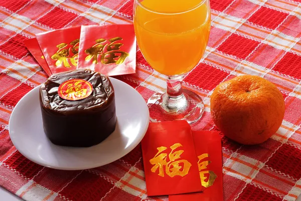 Nian Gao Chinese New Year special dishes Royalty Free Stock Photos