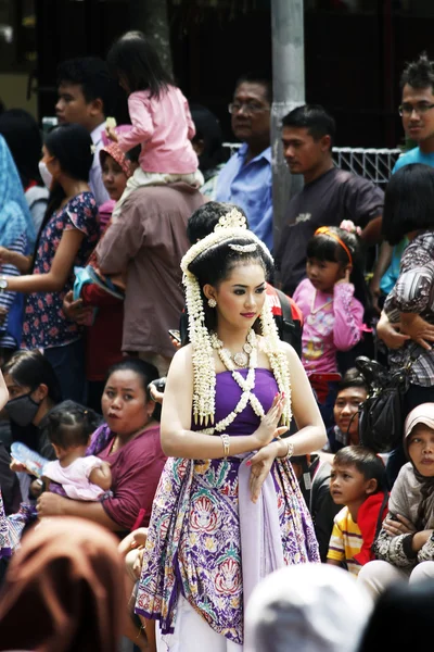 Karneval indonesischer Kultur — Stockfoto